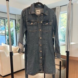 NWT Zara The Doro Denim Dress